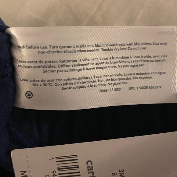 Carter’s Micro Fleece Joggers - Navy - Picture 10 of 11